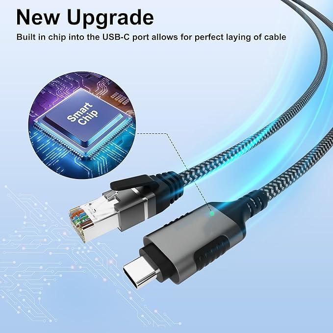 USB-C3.1 to RJ45 (10) USB-C3.1至RJ45(10)