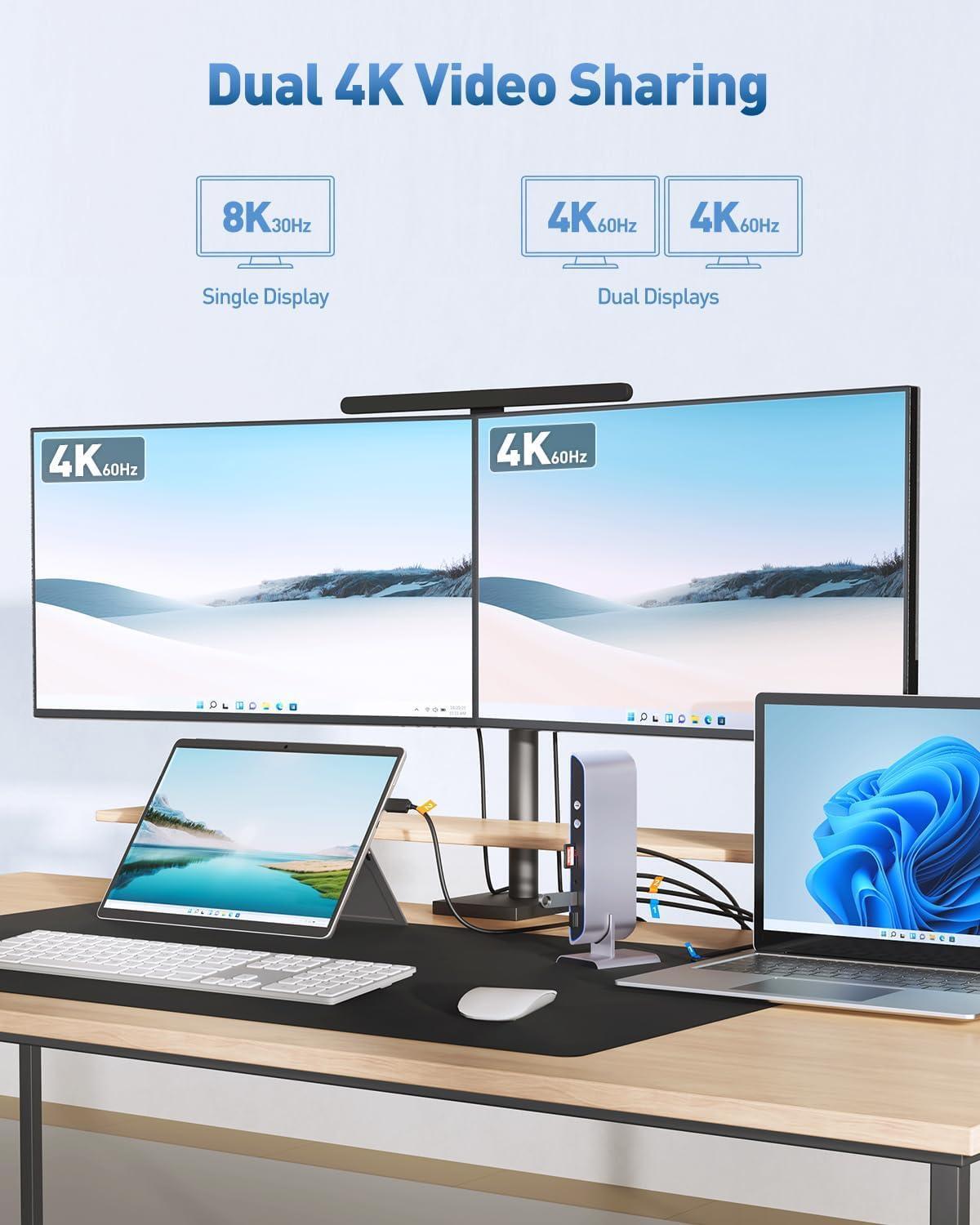 USB C KVM Switch (8) USB C KVM开关(8)