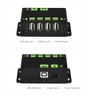 工业级USB集线器，扩展4倍USB 3.2端口，可切换双主机，多保护