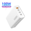 USB C Wall Charger，100W PD 3.0 PPS 4-PORT GAN III快速充电器类型C充电站可折叠电源适配器旅行充电器块