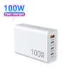 USB C Wall Charger，100W PD 3.0 PPS 4-PORT GAN III快速充电器类型C充电站可折叠电源适配器旅行充电器块