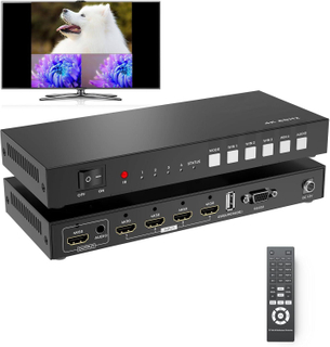 4K HDMI QUAD多视角hdmi Quad Switcher for 4k@60Hz