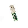 USB-RS232-PCB USB至RS232 UART串行转换器PCB USB至RS232 rs232串行适配器PCB w/ embedded Electronics，USB连接器和LED USB至RS232 rs232串行接口PCB用于电缆