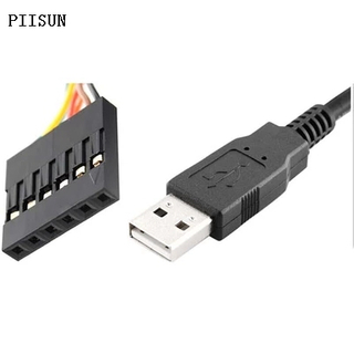 TTL-232R-5V和TTL-232R-3V3 USB到UART电缆支持 +5V/3V3 UART信号