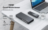 4K HDMI QUAD多视角hdmi Quad Switcher for 4k@60Hz