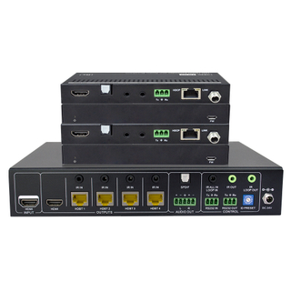 自定义HDBASET 4PORT 8PORT 10PORT分离器POH，4K 40米，1080p 70米