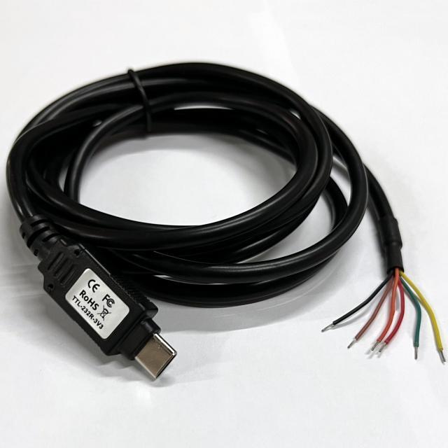USB C类型至TTL-232R-5V / TTL-232R-3V3 FTDI FT232R串行电缆