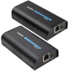 HDMI扩展器发射器接收器信号放大器扩展器扩展器延伸到RJ45 CAT5E/6电缆1080p HD Singal至120m 